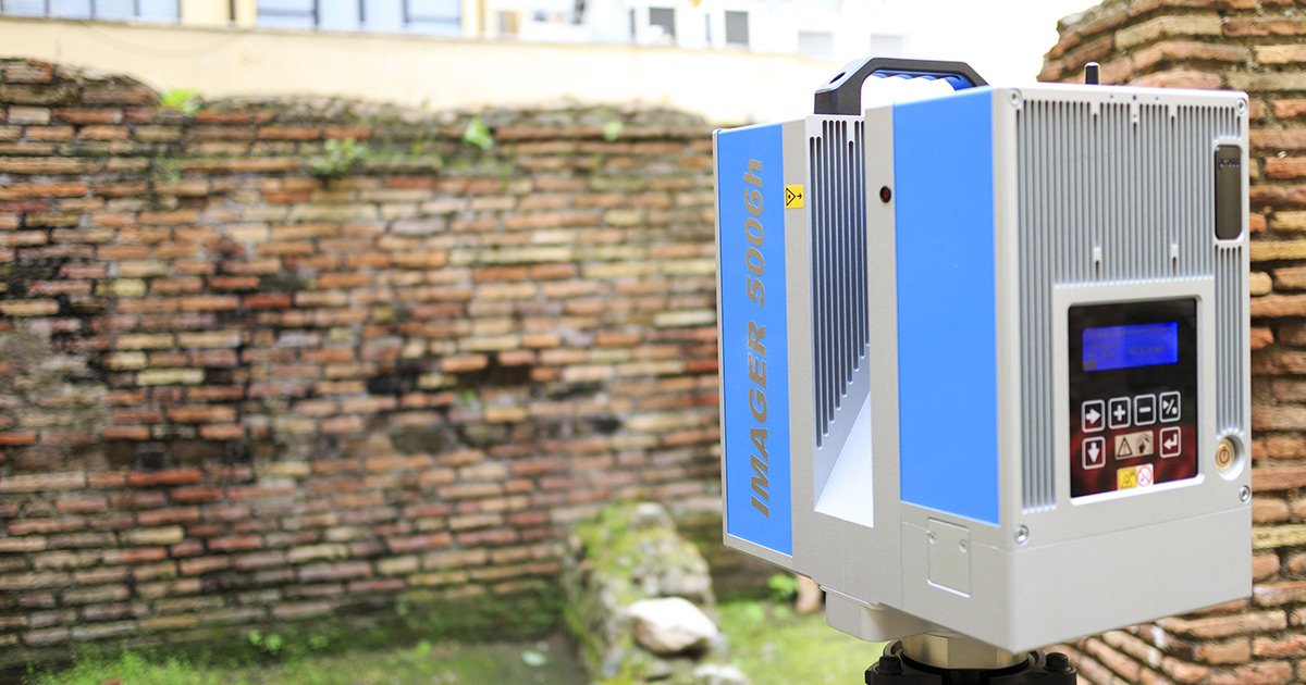 Laser scanner per l'archeologia