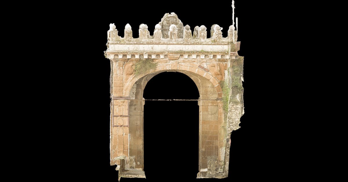 Arco Borghese di Artena ortofoto