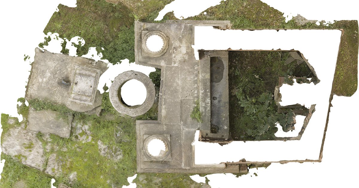 Fonte Giuturna Ortofoto
