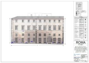 Palazzo Medici-Clarelli: ortofoto CAD e analisi degrado