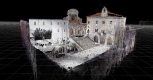 Priverno: integrazione di dati per il rilievo della piazza centrale