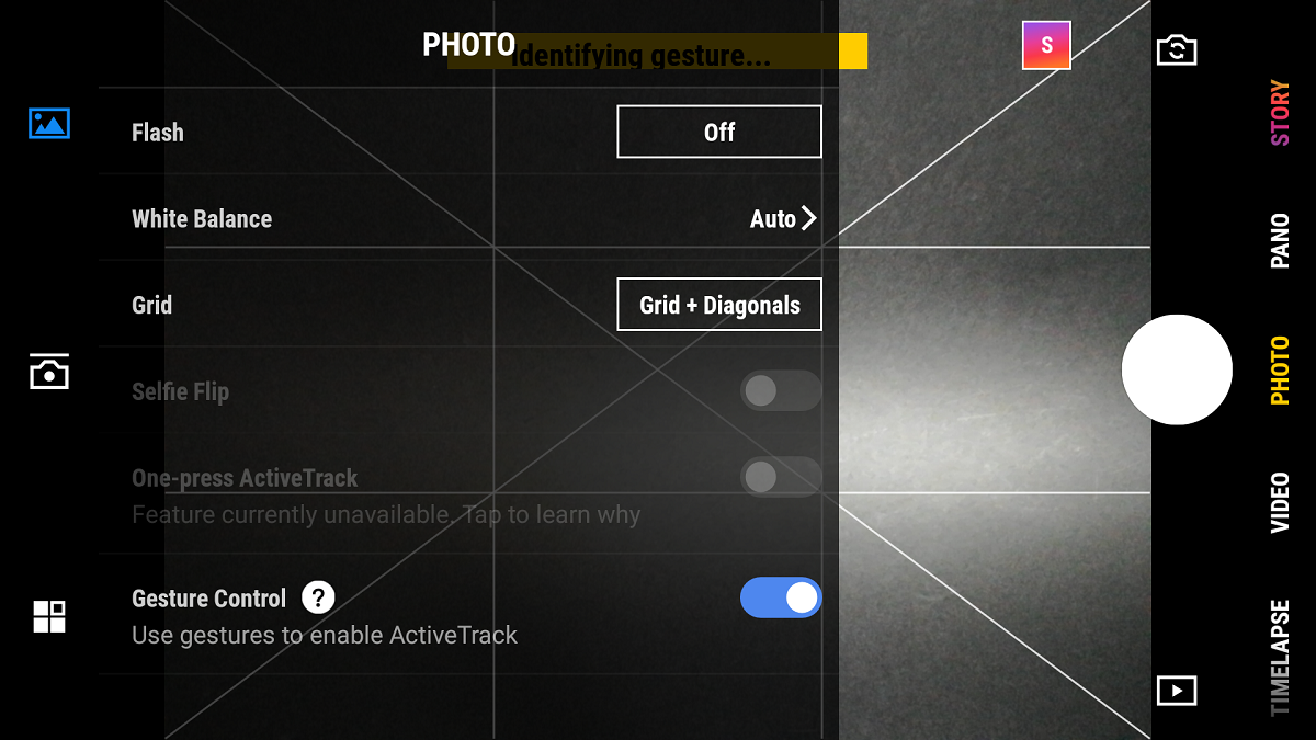 DJI Mimo gesture control DJI Mimo gesture control